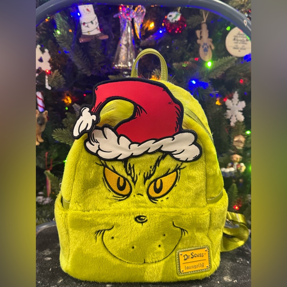 Loungefly Grinch MiniBackpack Like New